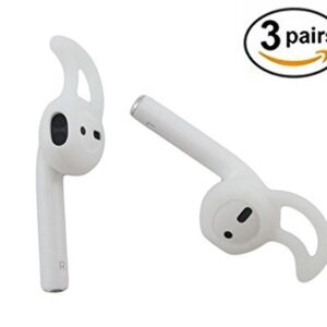 Zotech Replacement Covers and Hooks for Apple Airpods and EarPods 3 Pairs (White)