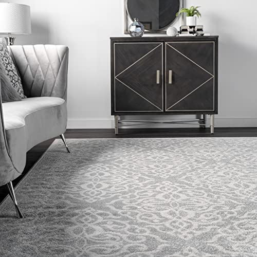 nuLOOM Contessa Ombre Area Rug, 10' x 14', Grey