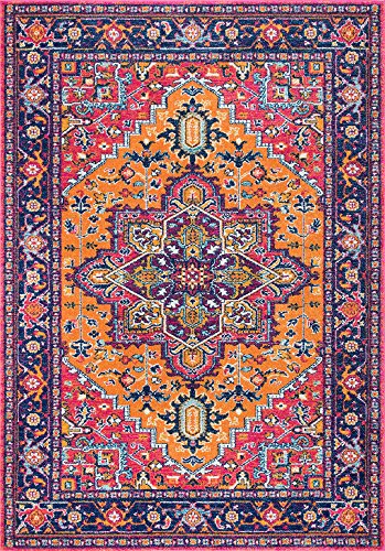 nuLOOM Persian Vonda Area Rug, 3' x 5', Orange