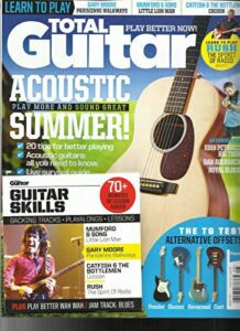 total guitar magazine, paly better now august, 2017 issue # 295