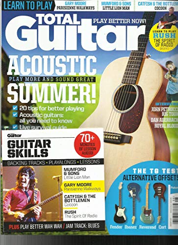 TOTAL GUITAR MAGAZINE, PALY BETTER NOW AUGUST, 2017 ISSUE # 295