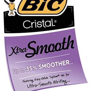 Bic Cristal Xtra-Smooth - 10 + 2 Free - Blue Pens