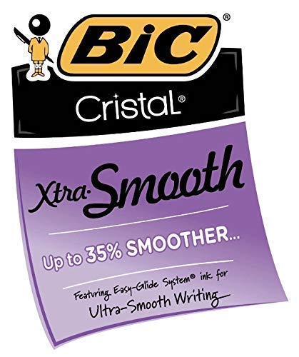 Bic Cristal Xtra-Smooth - 10 + 2 Free - Blue Pens
