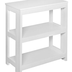 Regency Flip Flop Folding Bookcase, 28" x 22", White