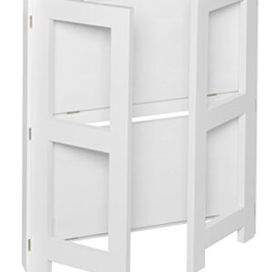 Regency Flip Flop Folding Bookcase, 28" x 22", White