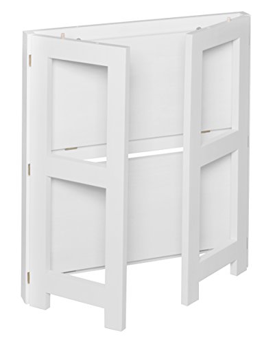 Regency Flip Flop Folding Bookcase, 28" x 22", White