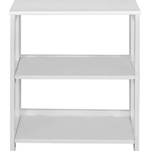 Regency Flip Flop Folding Bookcase, 28" x 22", White