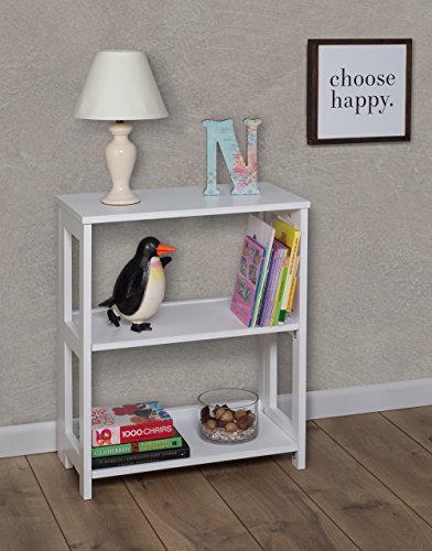 Regency Flip Flop Folding Bookcase, 28" x 22", White