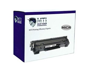 micr toner international compatible magnetic ink cartridge replacement for hp 35a cb435a laserjet p1005 p1006
