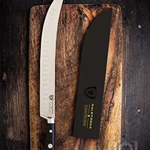 Dalstrong Butcher Knife - 10 inch - Gladiator Series Elite - Cimitar Breaking Knife - Forged High-Carbon German Steel - Razor Sharp Meat Kitchen Knife - Sheath Included - NSF Certified