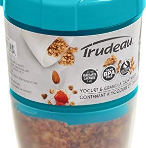 Trudeau Yogurt/Granola Container, Medium, Tropical