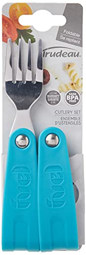 Trudeau Tropical Foldable Cutlery, Small