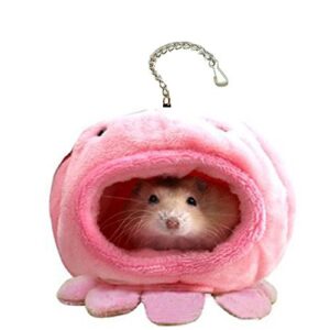 pet hamster warm bed house cusion fleece hut hanging cage cute toy nest for mini small animal mice,rat,sugar glider,chinchilla,dwraf hamster,gerbil