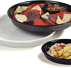 Carlisle FoodService Products Plastic Serving Tray, 13 Inches, Cobalt