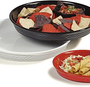 Carlisle FoodService Products Plastic Serving Tray, 13 Inches, Cobalt