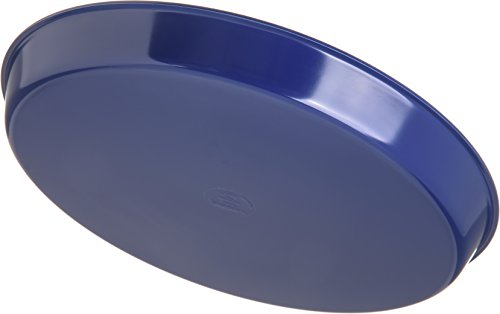 Carlisle FoodService Products Plastic Serving Tray, 13 Inches, Cobalt