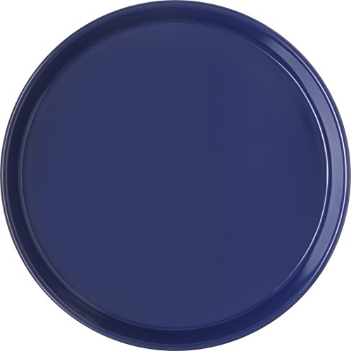 Carlisle FoodService Products Plastic Serving Tray, 13 Inches, Cobalt