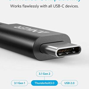 Anker [Intel Certified] Thunderbolt 3.0 Cable 1.6 ft (USB-C to USB-C) Supports 100W Charging / 40Gbps Data Transfer (Compatible with USB 3.1 Gen 1 and 2), Perfect for Type-C Macbooks