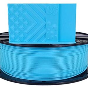 3D-Fuel 3D Filament High Temp Tough Pro PLA+ Electric Blue, 1.75mm, 1 kg +/- 0.02mm Tolerance, Made in USA, Easy to Print and Works with Most 3D Printer Brands Light Robbin Blue