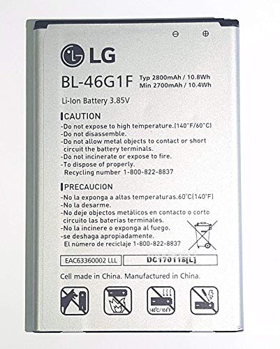 Original OEM Authentic Battery For LG 2017 K20 Plus K20, K20 V, Harmony, LV532GB BL-46G1F 2700mah