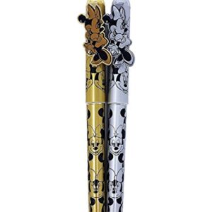 Disney Minnie Mouse Ball Point Pen 2 pcs. Gold and Silver