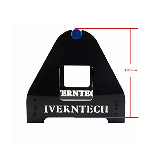 Iverntech 1 Spool Acrylic 3D Printer Filament Holder Mount Rack for PLA, ABS, Wood, TPU, Nylon, Flexible Materials