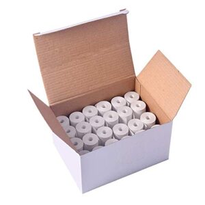 pos1 thermal paper rolls 2-1/4 x 30 ft | 25mm diameter | fits pidion bip-1500 | coreless | bpa free | 24 rolls per case