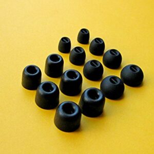 14pcs (BMF-BNSEN)- Premium Memory Foam and Round Replacement Ear Tips Compatible with Sennheiser (M2 IE) Momentum I and G, CX Sport, CX 3.00, CX 5.00, CX 6.00BT, CX 7.00BT, HD1 and HD1 Wireless