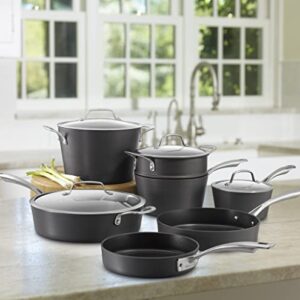 Cuisinart 62I-11 Cookware Set, Black, Medium