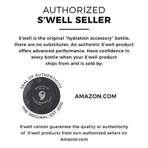 S'well Stainless Steel Traveler-20 Fl Oz-Onyx Triple-Layered Vacuum-Insulated Travel Mug Keeps Coffee, Tea and Drinks Cold for 36 Hours and Hot for 15-BPA-Free Water Bottle, 20 oz