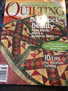 american patchwork and quilting june 2008 issue 92 magazine
