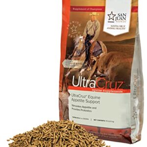 UltraCruz Equine Appetite Booster Supplement for Horses, 10 lb, Pellet (80 Day Supply)