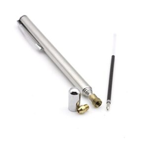 SWTOOL 2PCS Stainless Steel Pen with Clip - Hand Pointer Extendable Telescopic Retractable Ballpoint Pen Pointer Handheld Presenter Classroom Whiteboard Pointer