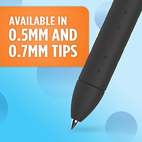 Paper Mate InkJoy Gel Pens Medium Point (0.7mm) Capped, 10 Count, Black (2022995)