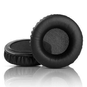 yunyiyi replacement ear pads foam earpads pillow cushions covers cups repair parts compatible with pioneer hdj500 hdj 500 hdj-500 headphones headset (black)