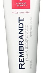 PACK OF 6 - Rembrandt Intense Stain Whitening Toothpaste, Mint, 3.5 oz