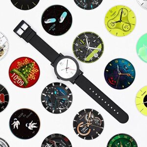 Ticwatch E most comfortable Smartwatch-Shadow,1.4 inch OLED Display, Android Wear 2.0,Compatible with iOS and Android, Google Assistant