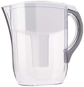 brita 42556 grand pitcher, white