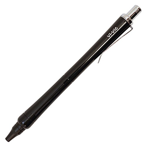 オート Auto NBP-407V-BK Oil-Based Ballpoint Pen, Vivic, Black