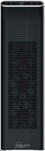 envion by boneco - ionic pro platinum - negative ion air purifier tower - truly silent operation – high performing unique no filter design - removes odors, smoke, mold, pet dander - 500 sq ft capacity
