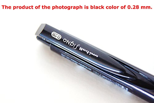 Signo RT1 Retractable Gel Ink Pen, Ultra Micro Point 0.28mm, Rubber Grip, Black Ink, 5-Pack, Sticky notes Value Set