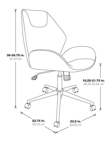 OSP Home Furnishings Chatsworth Office Chair