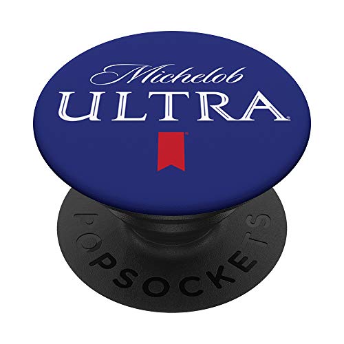 Michelob Ultra Blue Logo PopSockets Stand for Smartphones & Tablets PopSockets PopGrip: Swappable Grip for Phones & Tablets