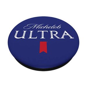 Michelob Ultra Blue Logo PopSockets Stand for Smartphones & Tablets PopSockets PopGrip: Swappable Grip for Phones & Tablets