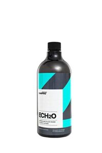 carpro ech2o waterless wash, high gloss detail spray, rinse-less wash, and clay lubricant concentrate - 1 liter (34oz)