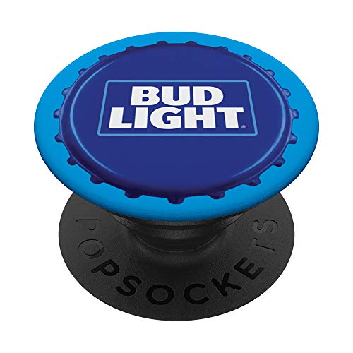 Bud Light Blue Beer Cap PopSockets Stand for Smartphones & Tablets