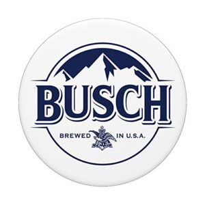 Busch Navy PopSockets Stand for Smartphones & Tablets PopSockets PopGrip: Swappable Grip for Phones & Tablets