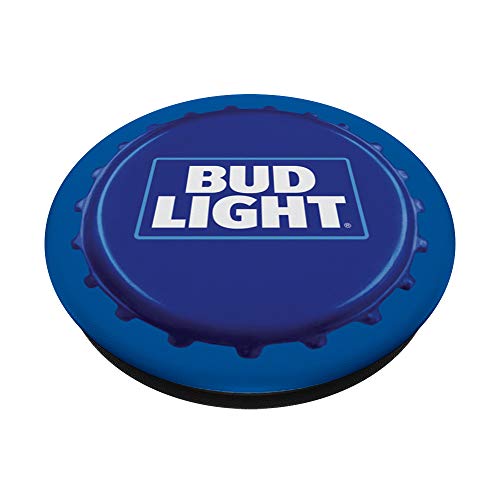 Bud Light Beer Cap PopSockets Stand for Smartphones & Tablets PopSockets PopGrip: Swappable Grip for Phones & Tablets