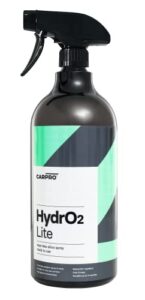 carpro hydro2 lite touchless silica sealant - spray-on and rinse-off automotive paint sealant - ready to use formula - liter with sprayer (34oz)