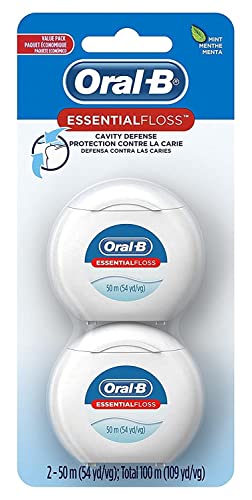 Oral-B 54 Yards Floss Mint Twin Pack (6 Twin Packs)